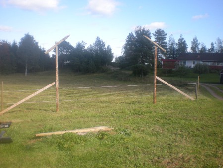 Stängsling..Nytt bete